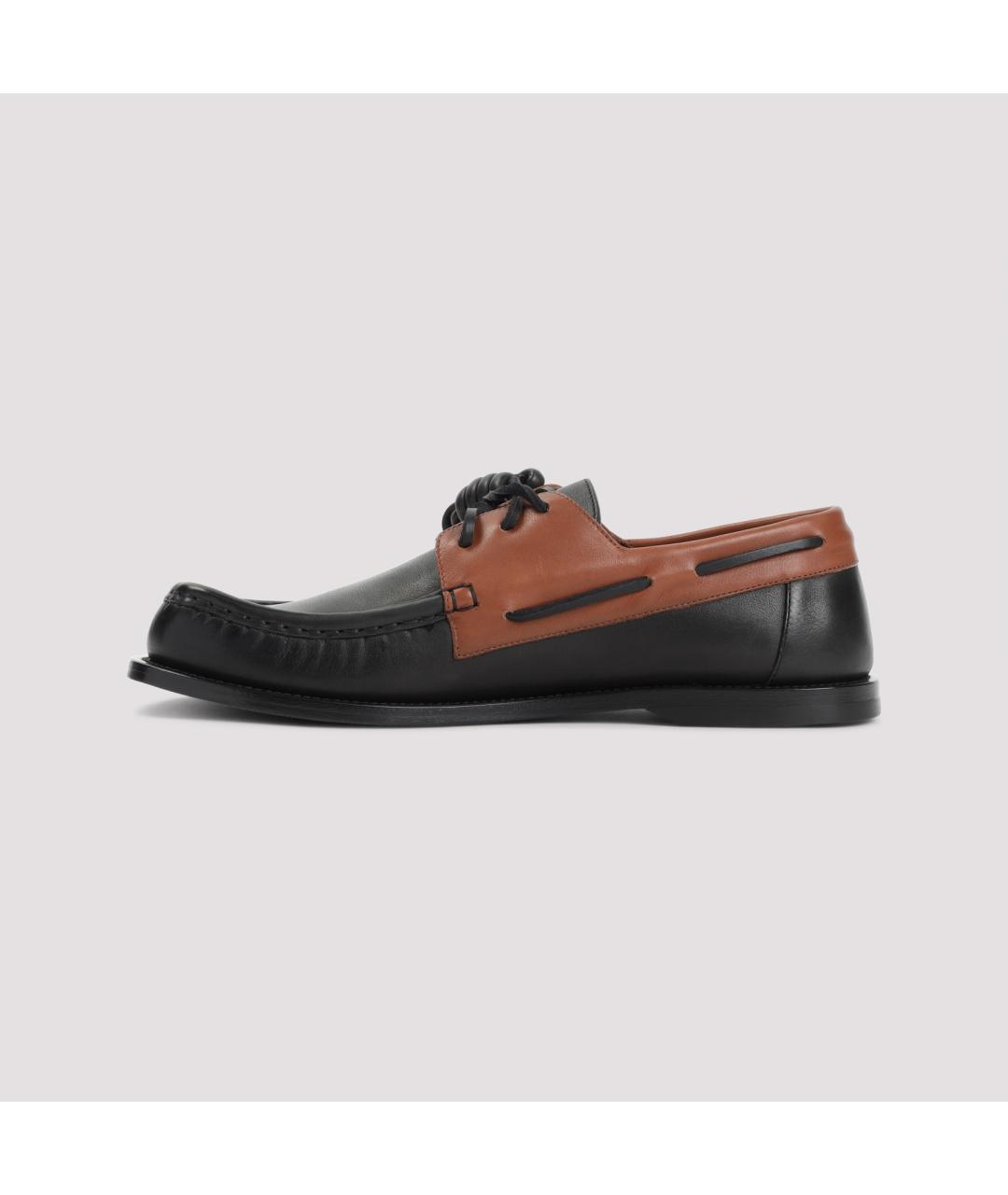 LOEWE Мульти кожаные лоферы, фото 3