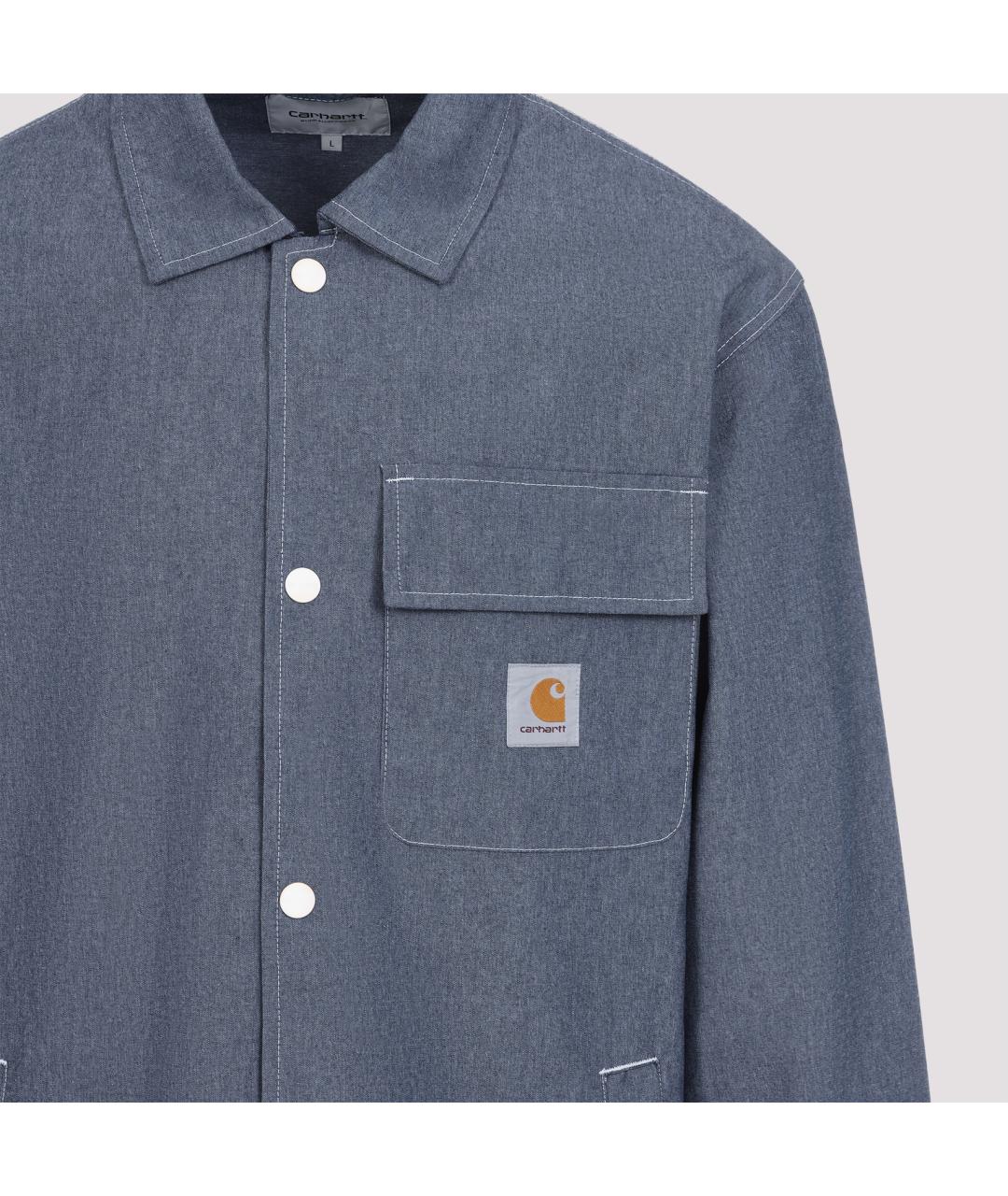 CARHARTT WIP Синяя полиэстеровая куртка, фото 5