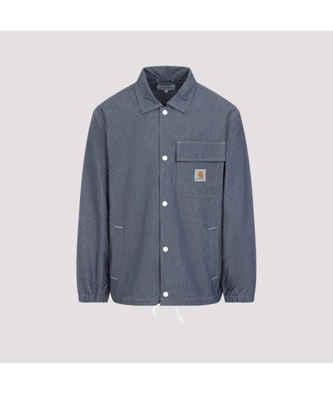 CARHARTT WIP Синяя полиэстеровая куртка, фото 2