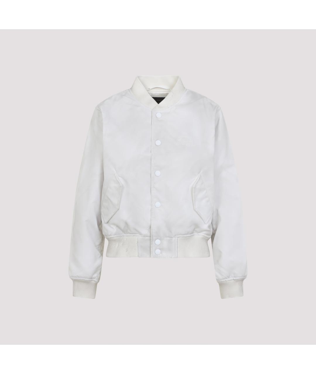 BALENCIAGA Белая полиамидовая куртка, фото 2