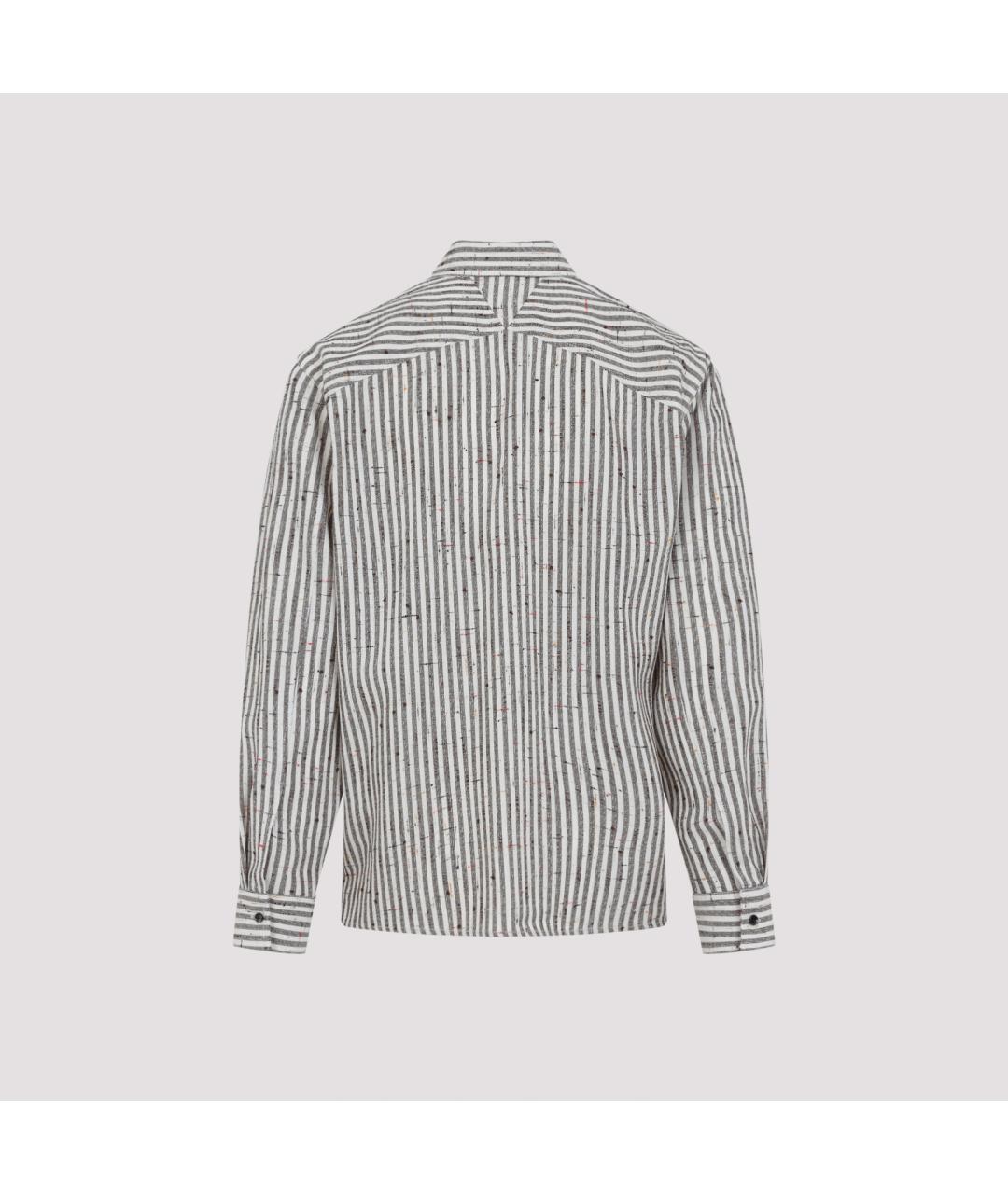 BOTTEGA VENETA Серая кэжуал рубашка, фото 2