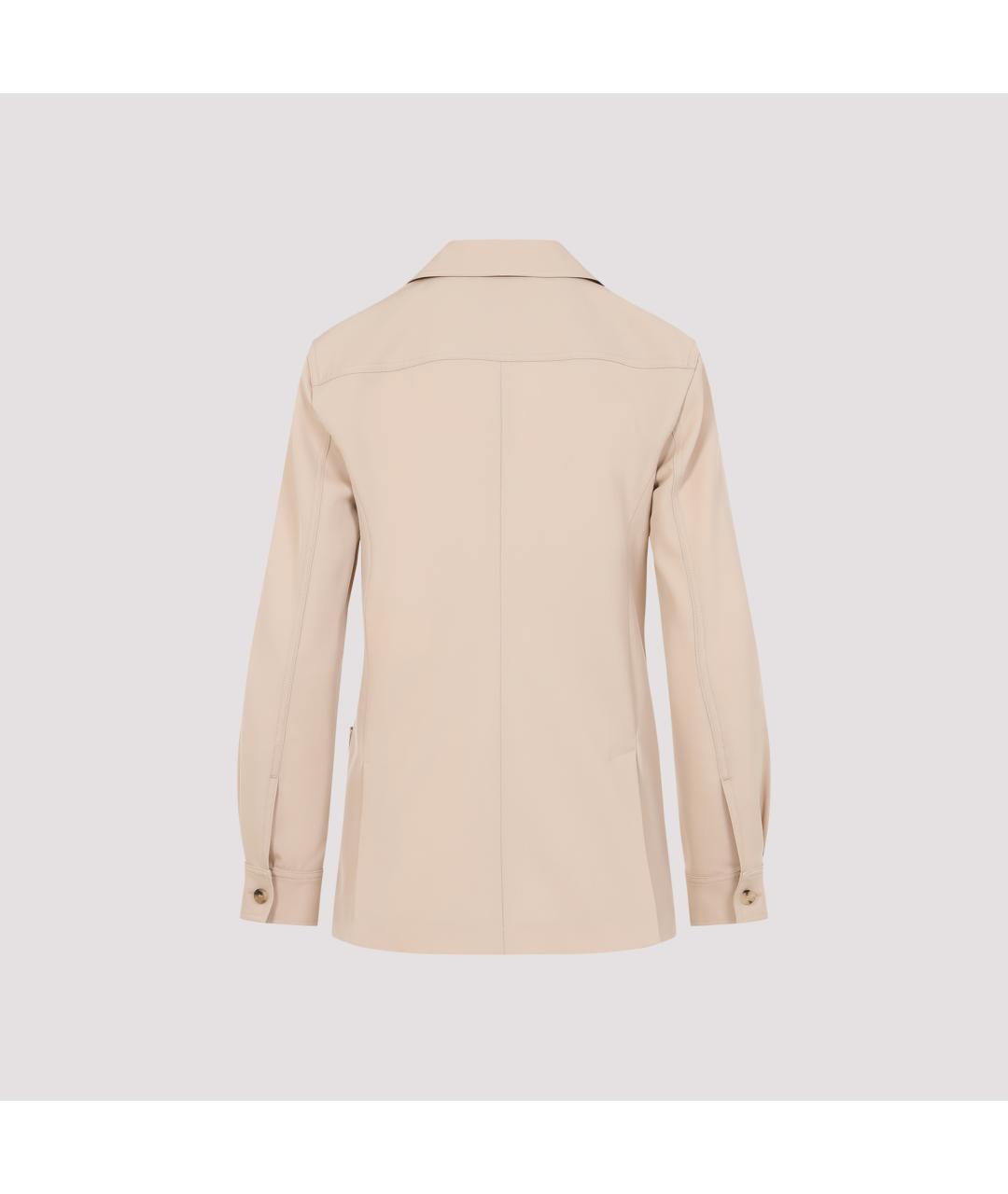 MAX MARA Бежевая шерстяная куртка, фото 3