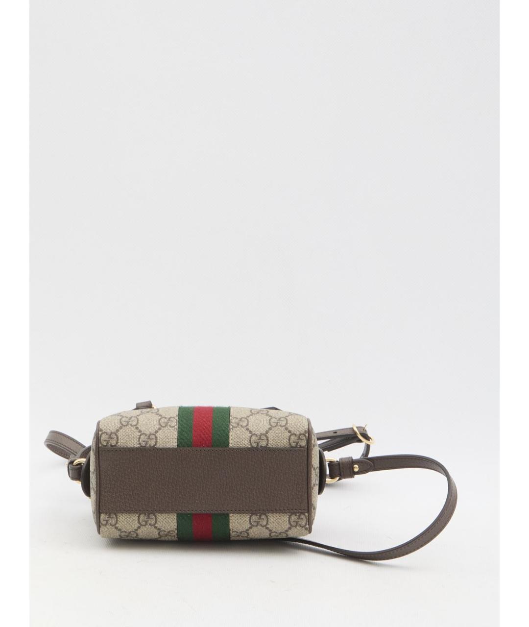 GUCCI Бежевая сумка с короткими ручками, фото 3