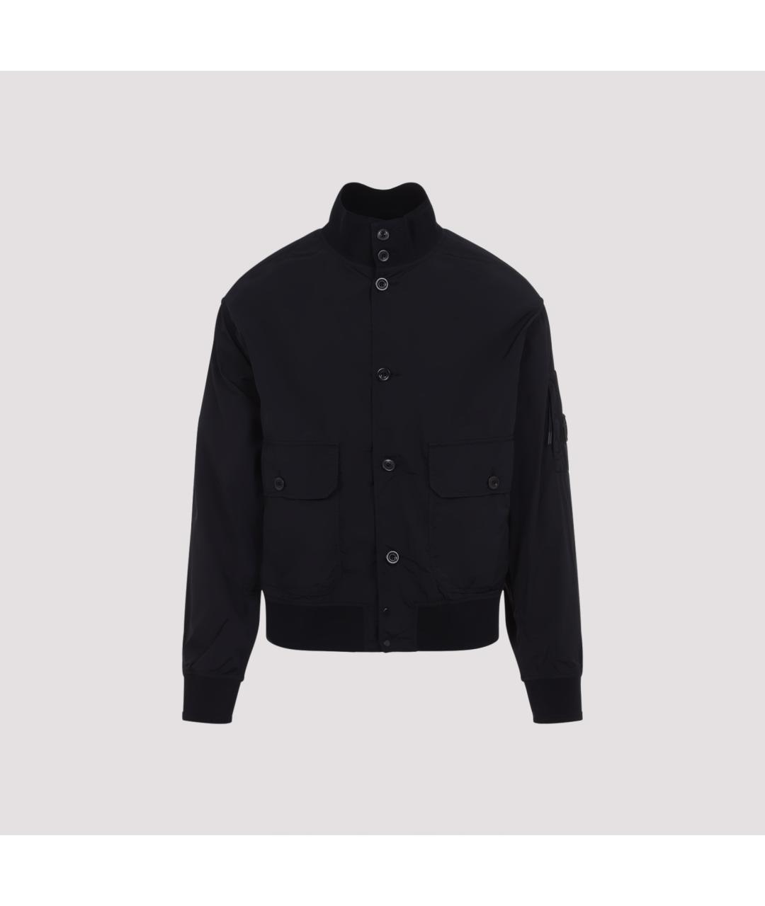 CP COMPANY Темно-синяя полиамидовая куртка, фото 2