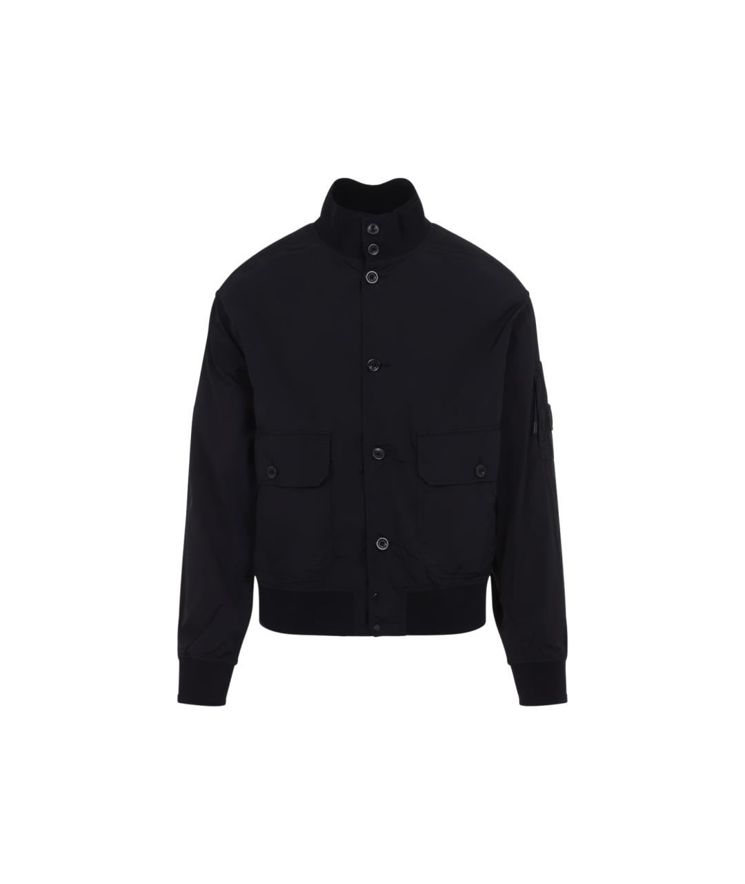 CP COMPANY Темно-синяя полиамидовая куртка, фото 1