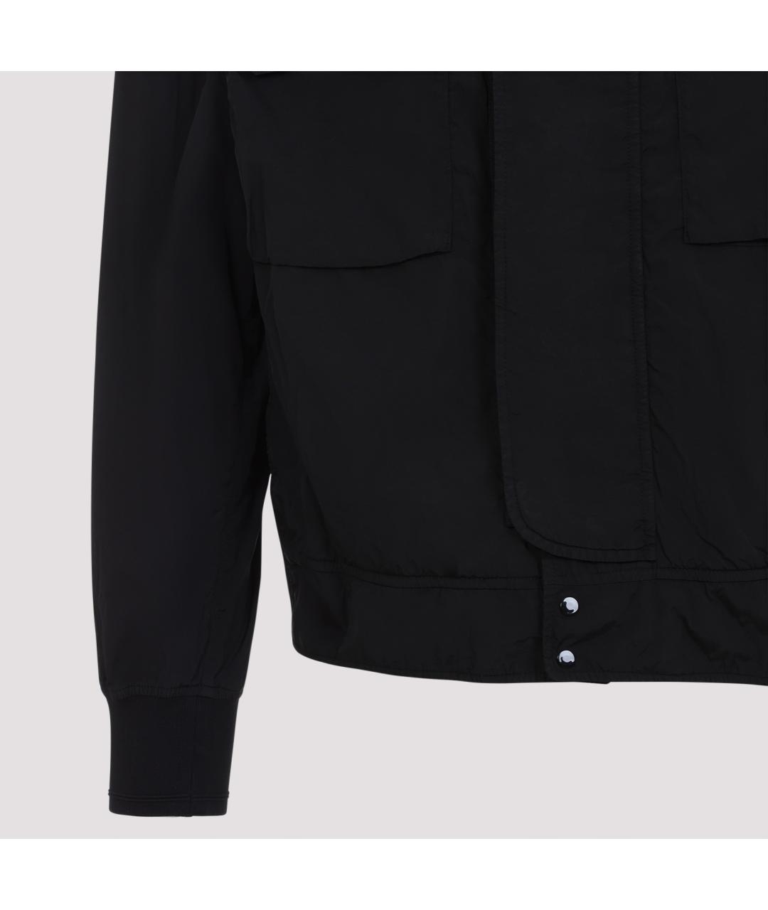 CP COMPANY Черная полиамидовая куртка, фото 4