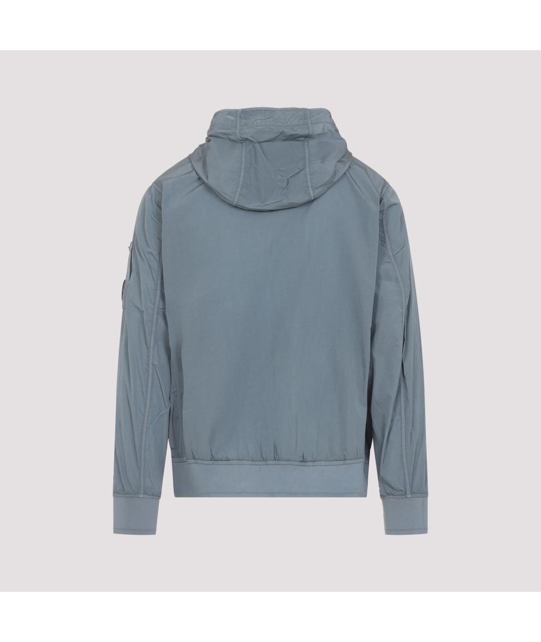 CP COMPANY Голубая полиамидовая куртка, фото 3
