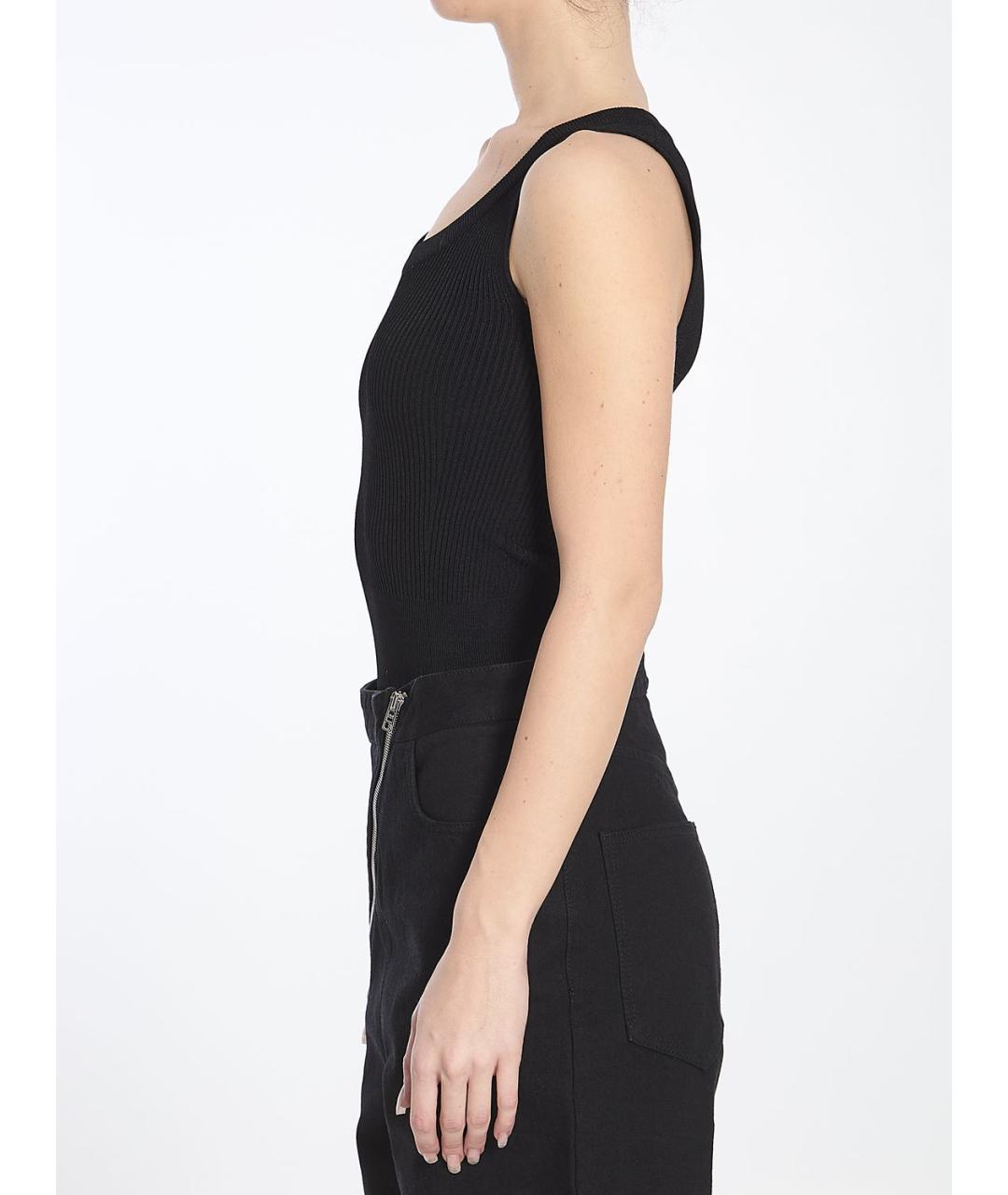 ALAIA Черное вискозное боди, фото 4