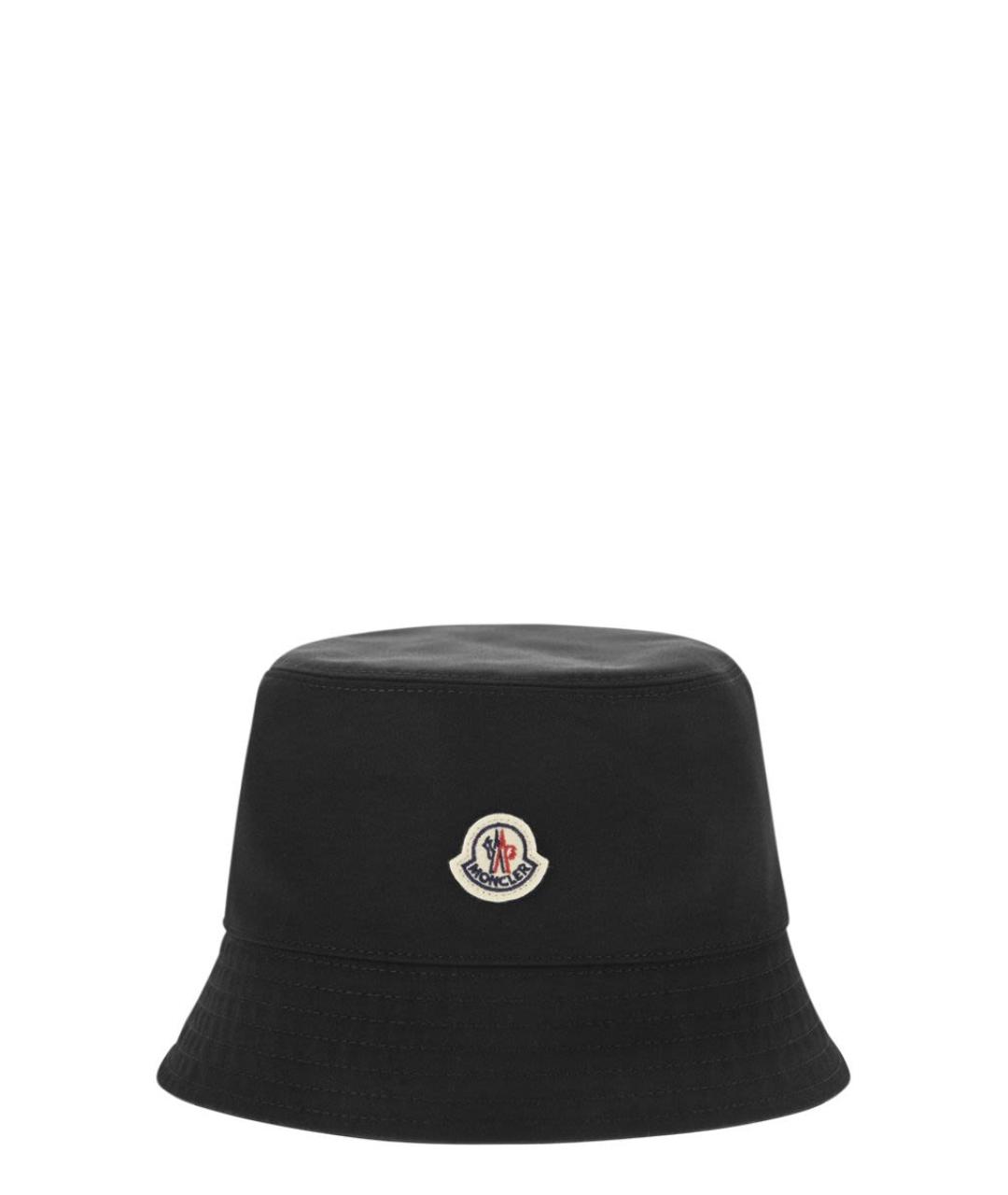 MONCLER Черная синтетическая панама, фото 1