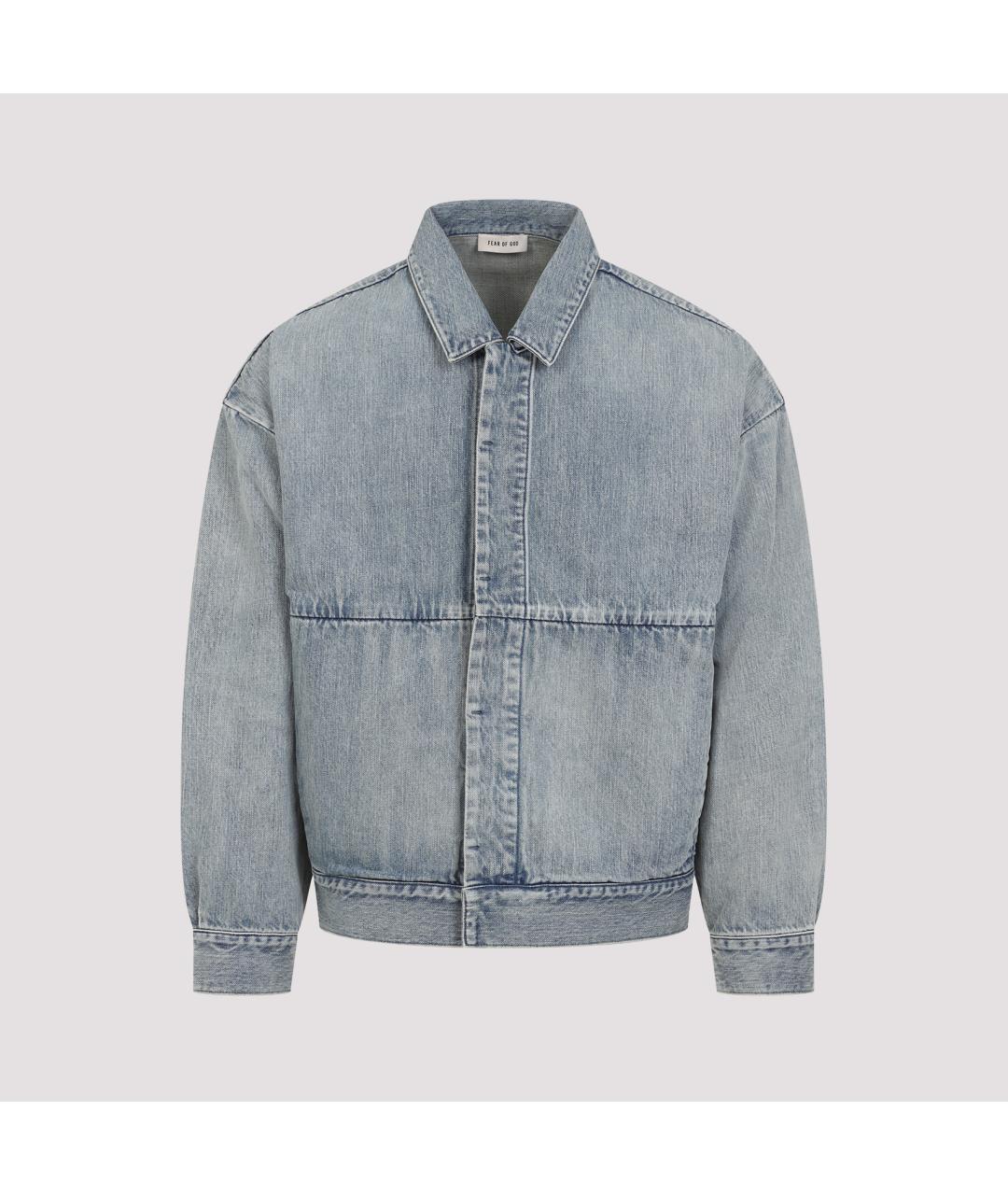 FEAR OF GOD Голубая хлопковая куртка, фото 2