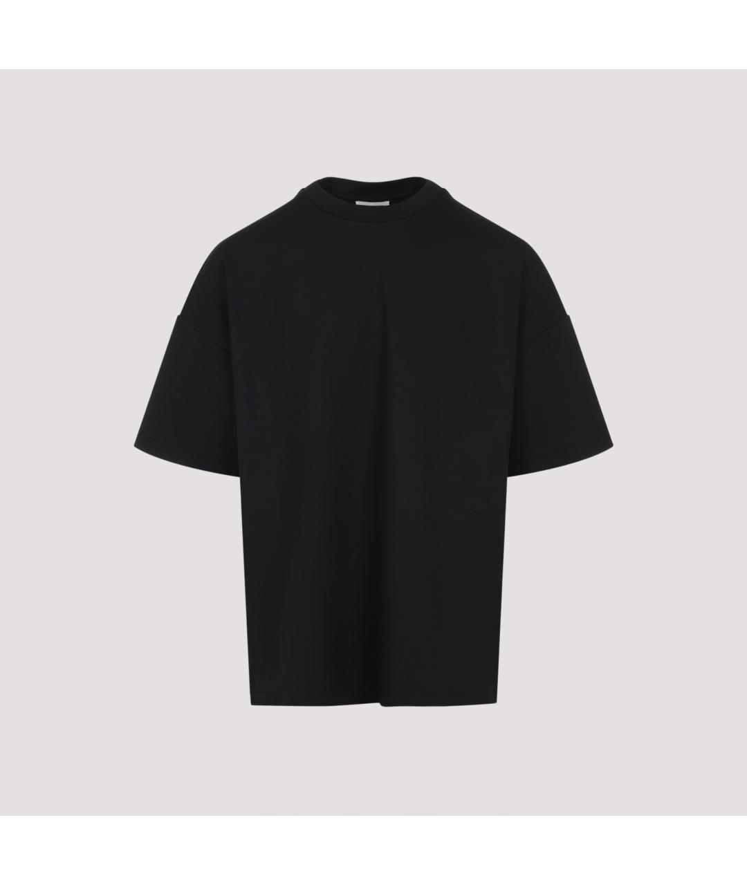 FEAR OF GOD Черная вискозная футболка, фото 2