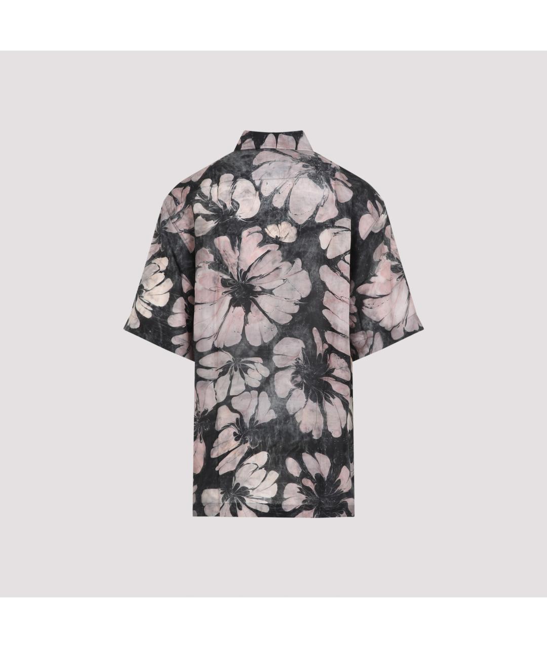 DRIES VAN NOTEN Мульти шелковая кэжуал рубашка, фото 3