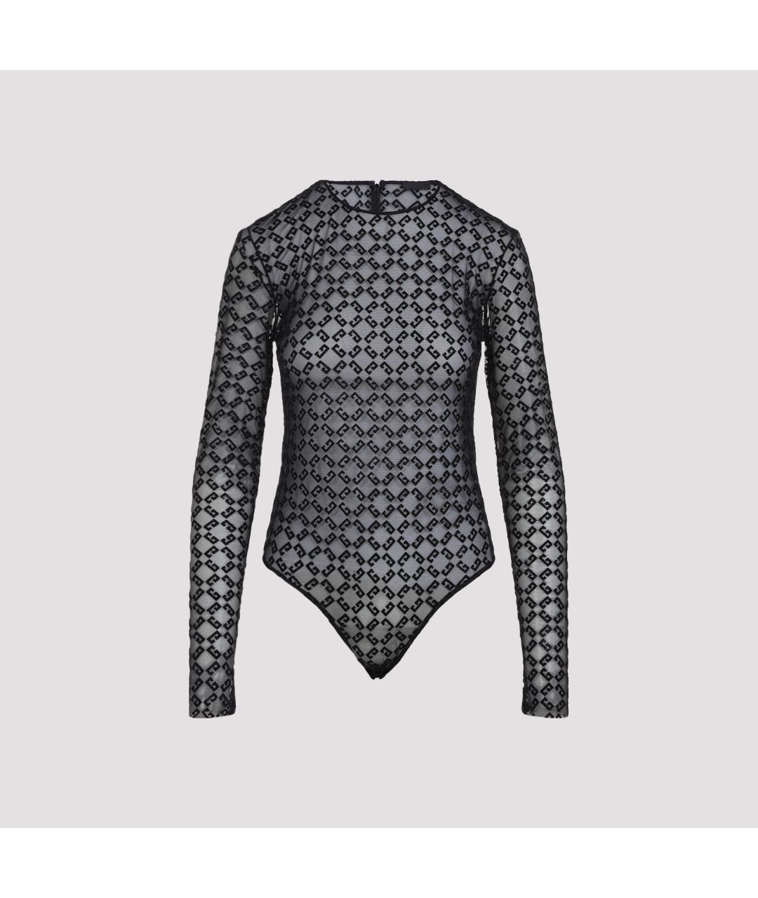 GIVENCHY Черное полиамидовое боди, фото 2
