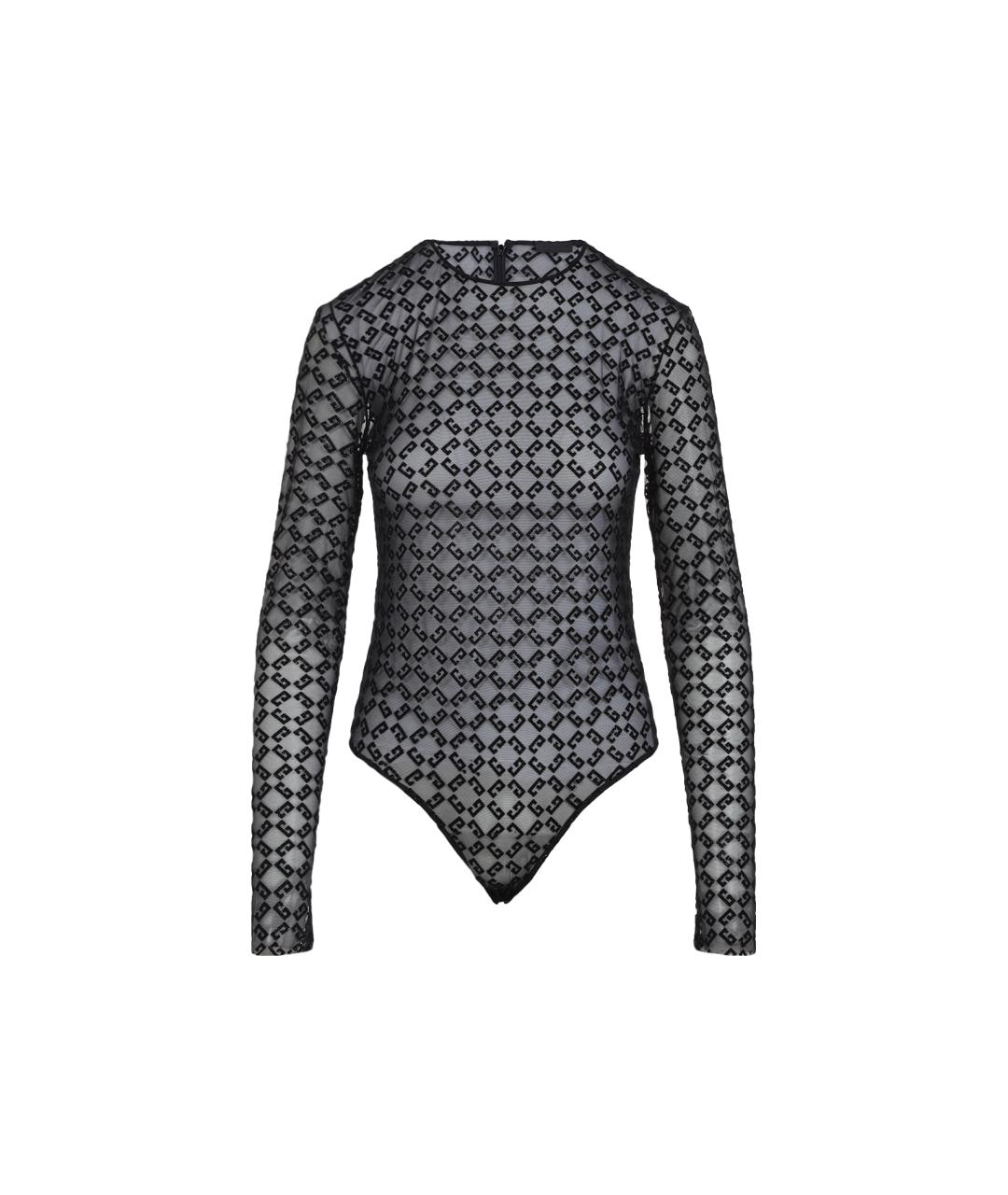 GIVENCHY Черное полиамидовое боди, фото 1