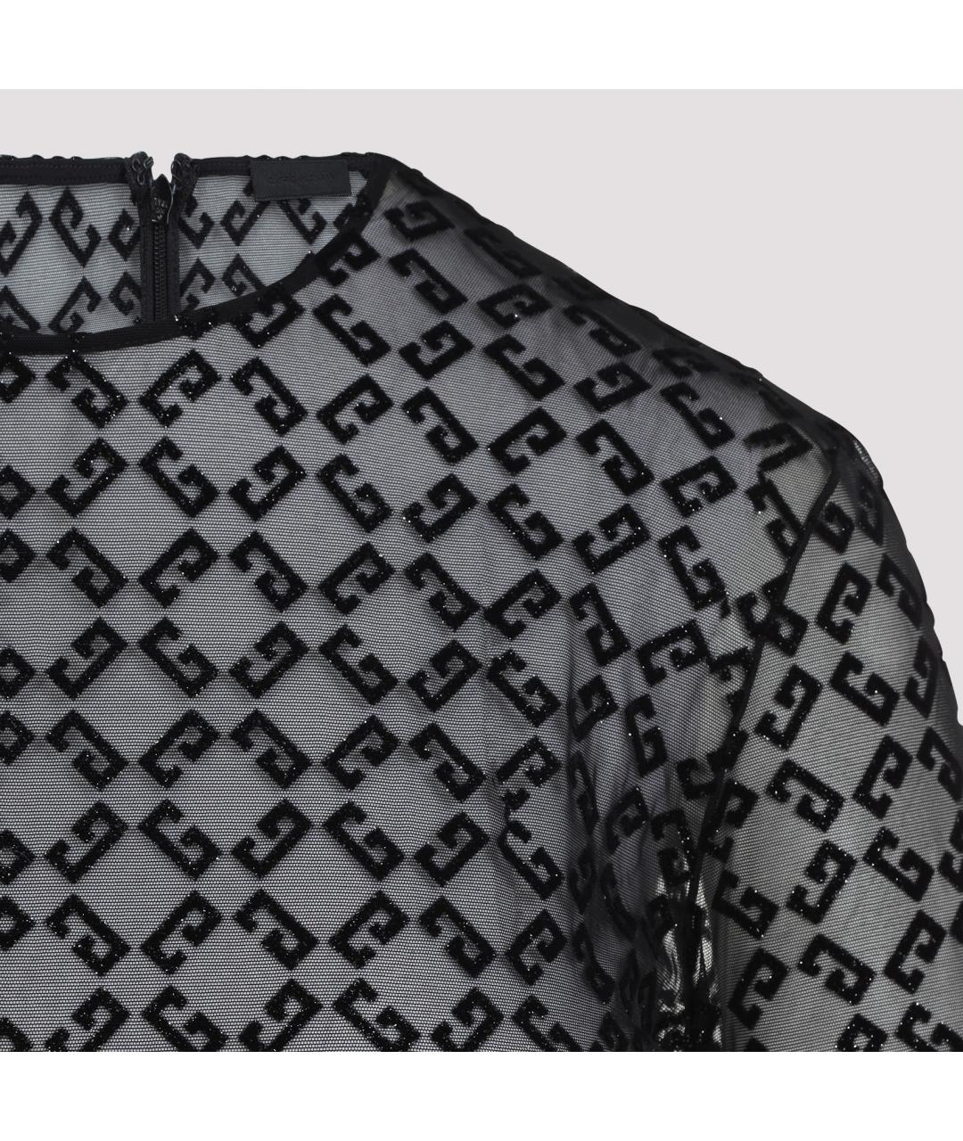 GIVENCHY Черное полиамидовое боди, фото 4