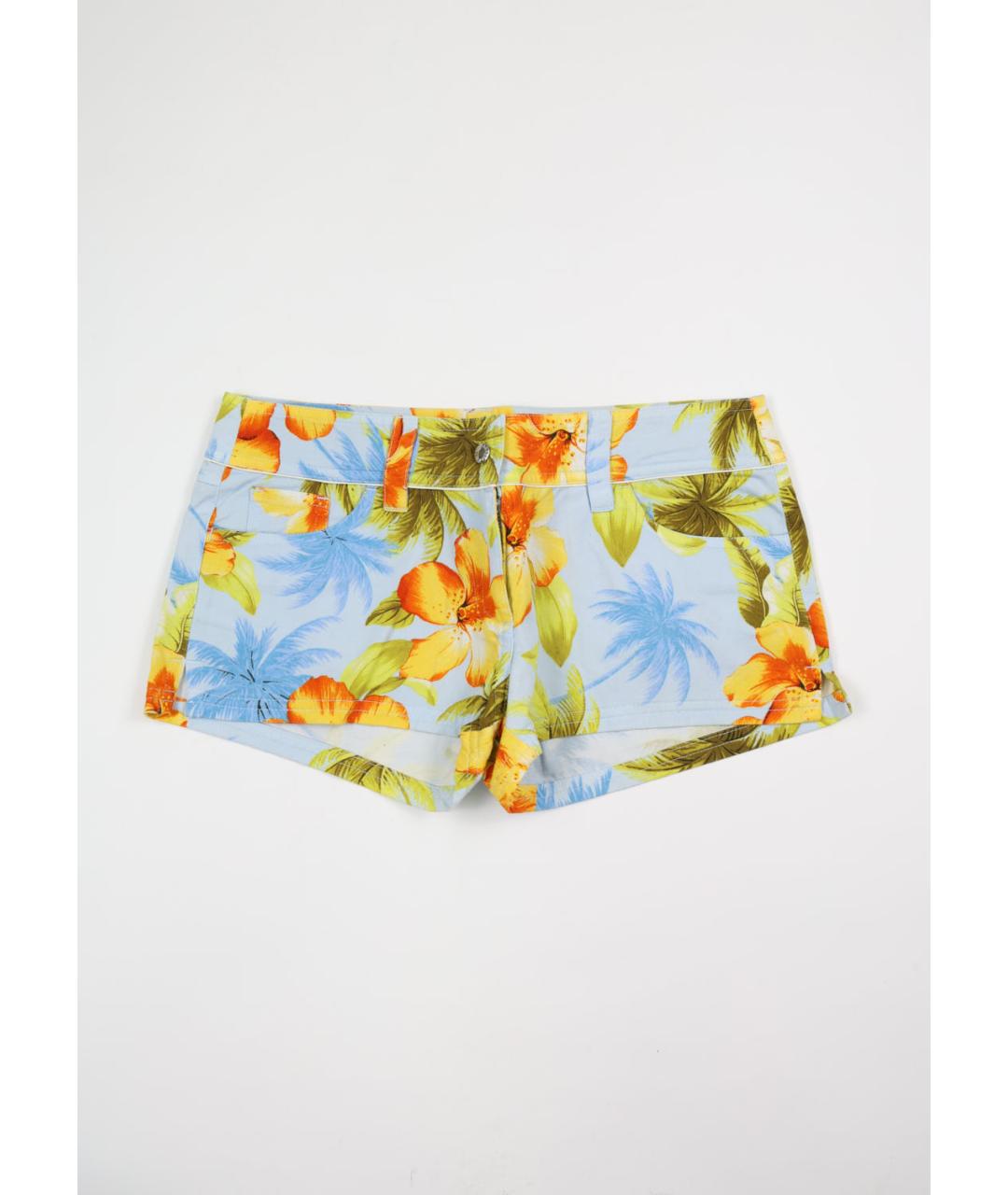 DOLCE&GABBANA Мульти хлопковые шорты, фото 5