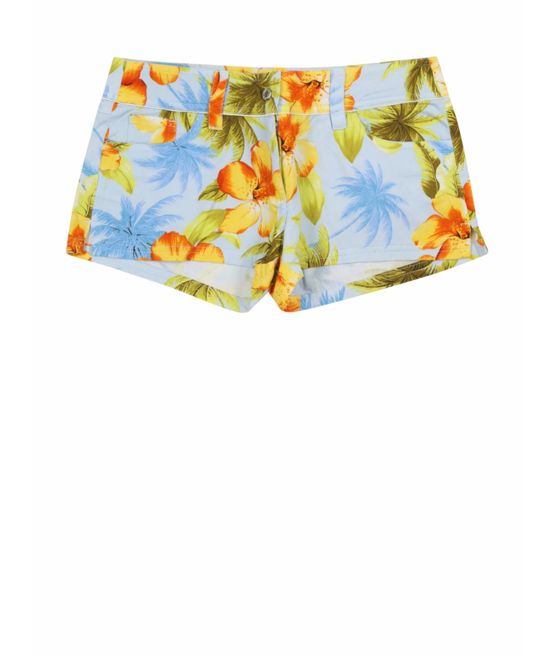 DOLCE&GABBANA Мульти хлопковые шорты, фото 1
