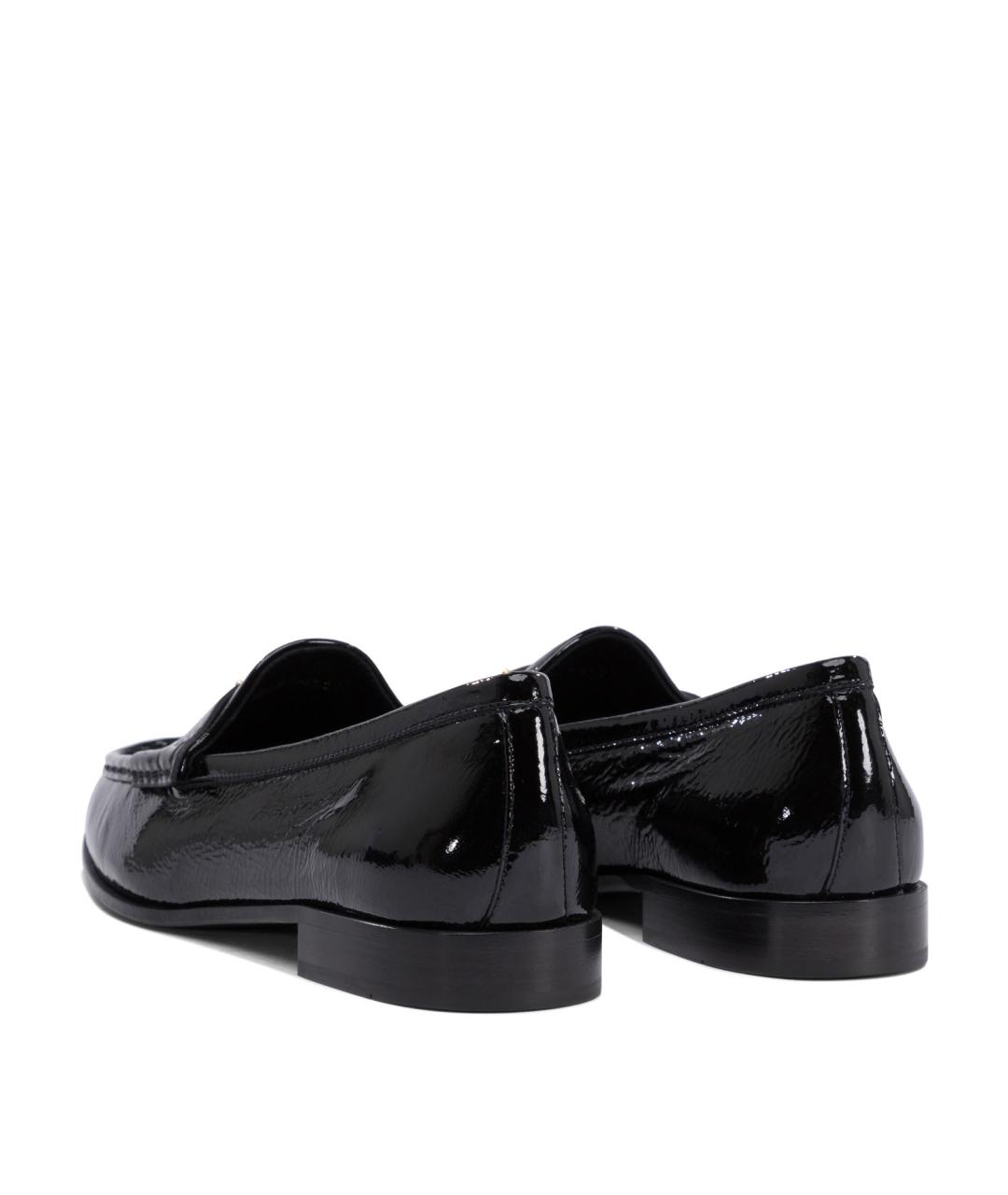 PRADA Черные лоферы из лакированной кожи, фото 3