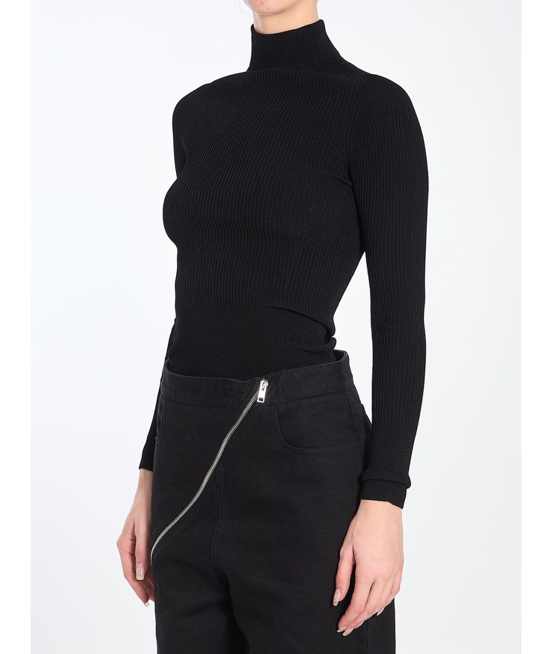 ALAIA Черное вискозное боди, фото 3