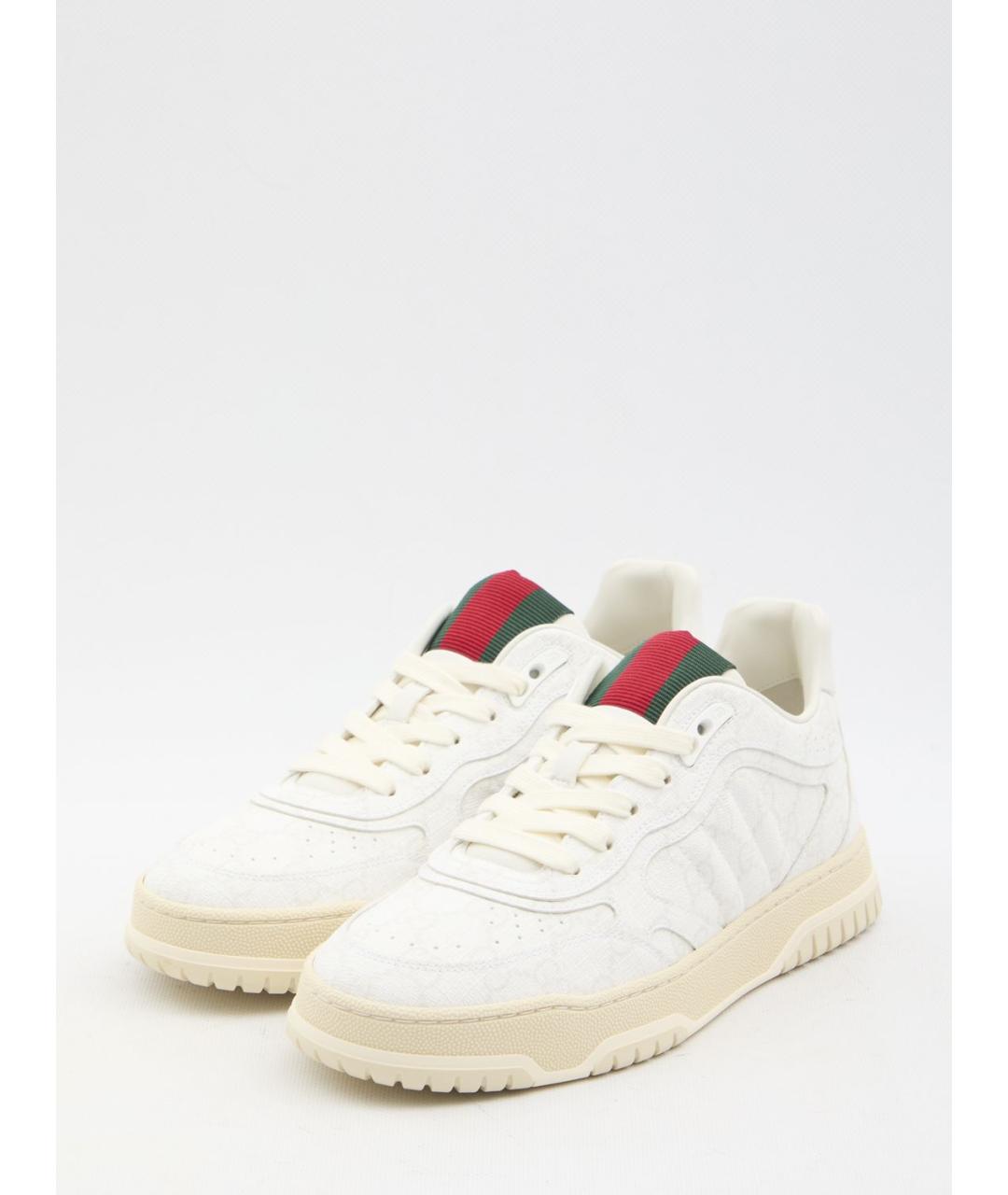 GUCCI Бежевые низкие кроссовки / кеды, фото 2