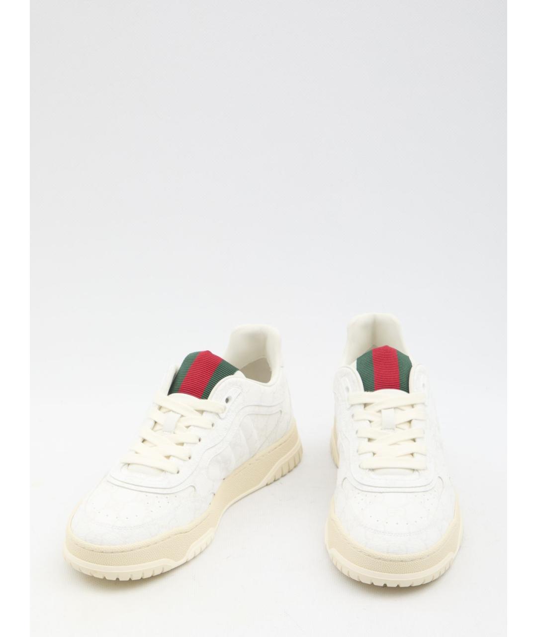 GUCCI Бежевые низкие кроссовки / кеды, фото 5