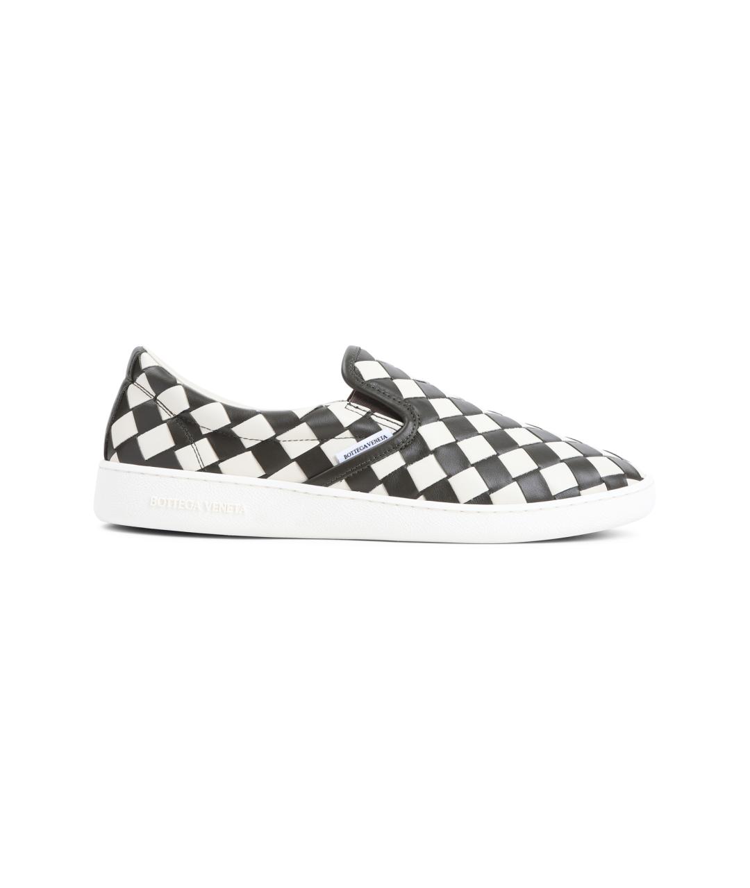 BOTTEGA VENETA Мульти кожаные слипоны, фото 1