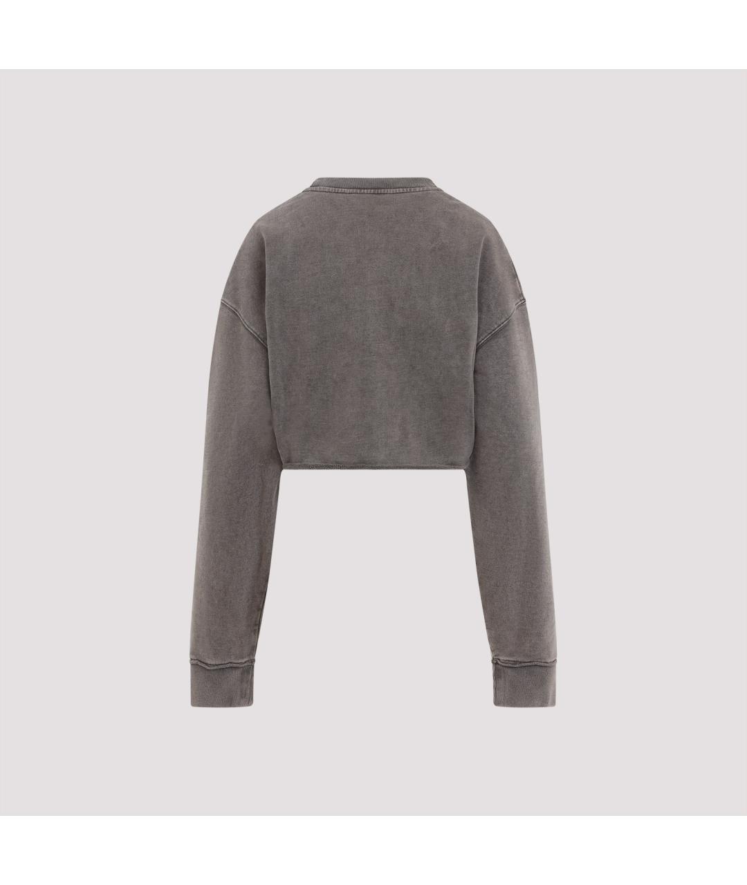 ACNE STUDIOS Коричневый хлопковый джемпер / свитер, фото 3