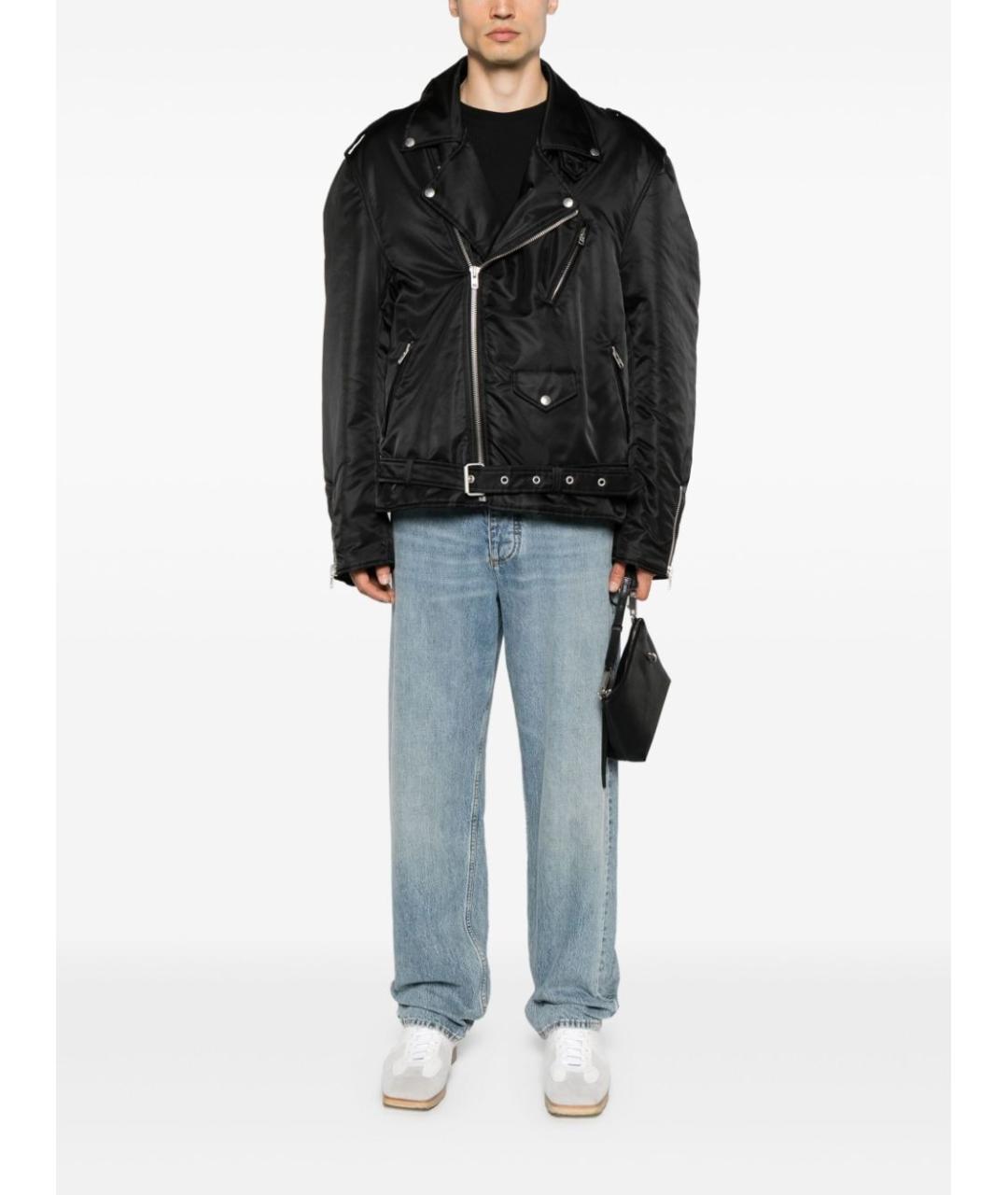 MAISON MARGIELA Черная полиамидовая куртка, фото 2