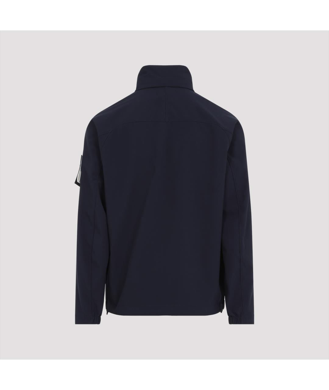 STONE ISLAND Синяя полиэстеровая куртка, фото 3