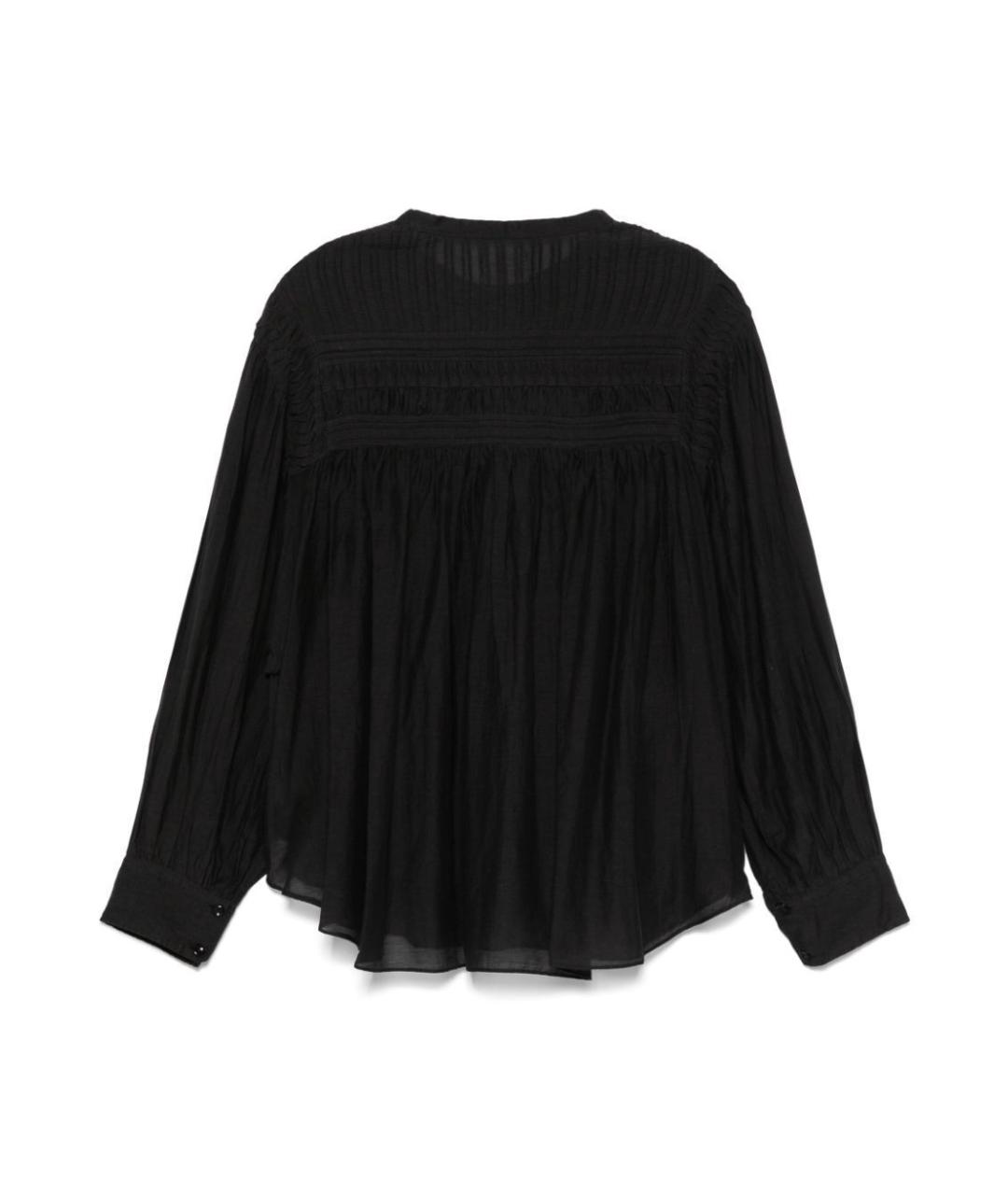 ISABEL MARANT Черная хлопковая рубашка, фото 2