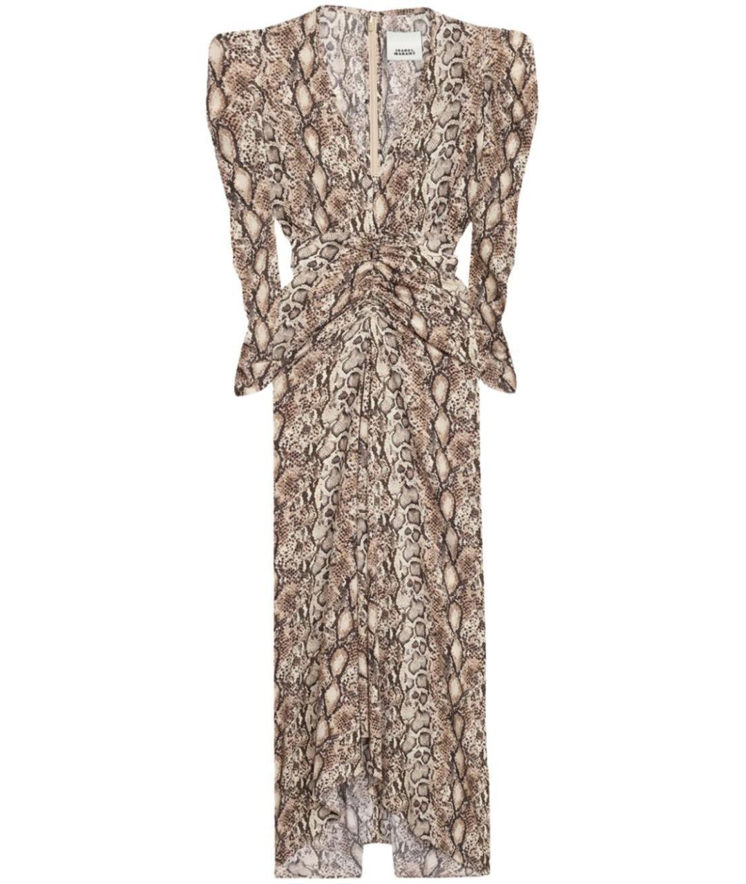 ISABEL MARANT Мульти шелковое повседневное платье, фото 1