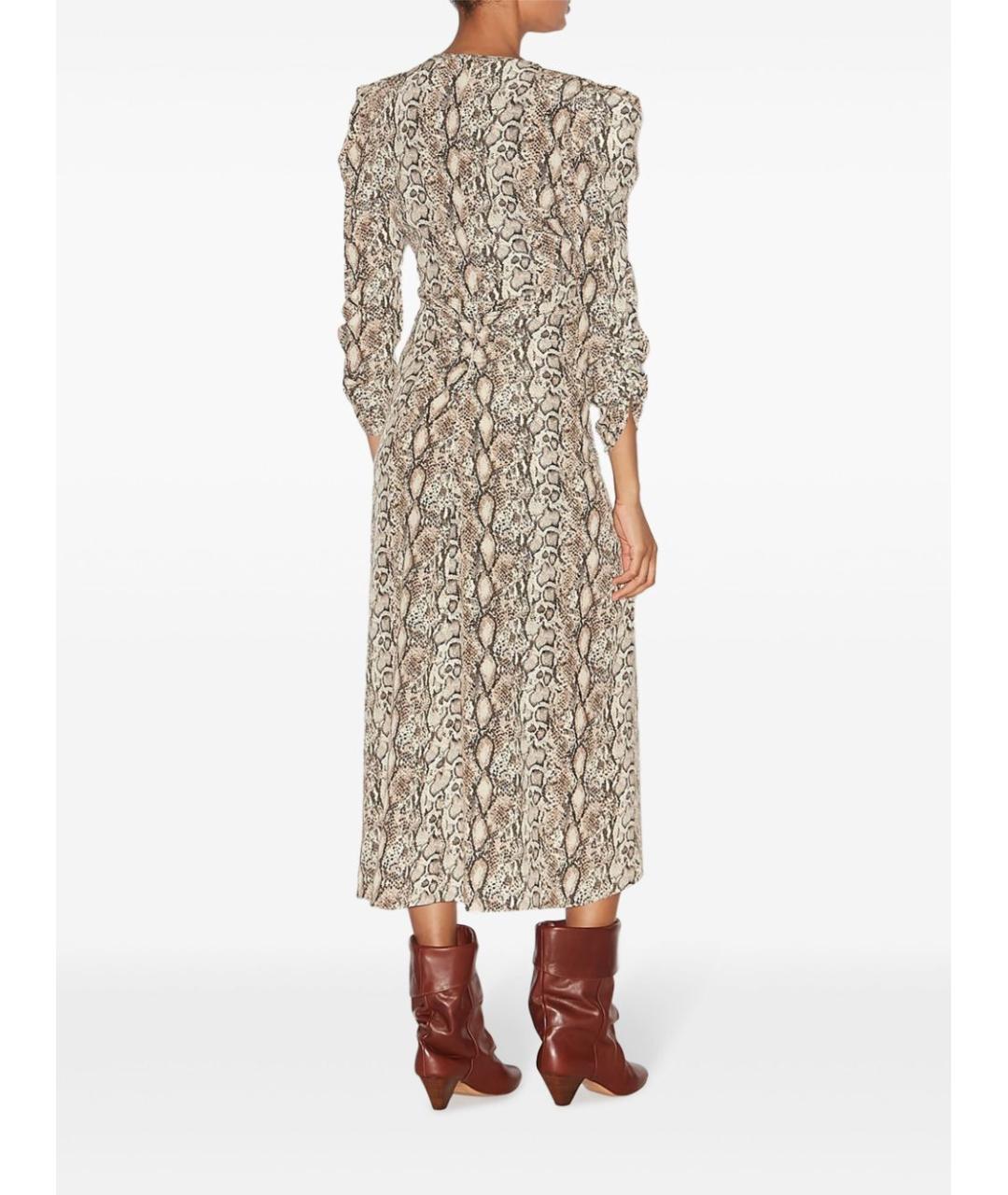 ISABEL MARANT Мульти шелковое повседневное платье, фото 3