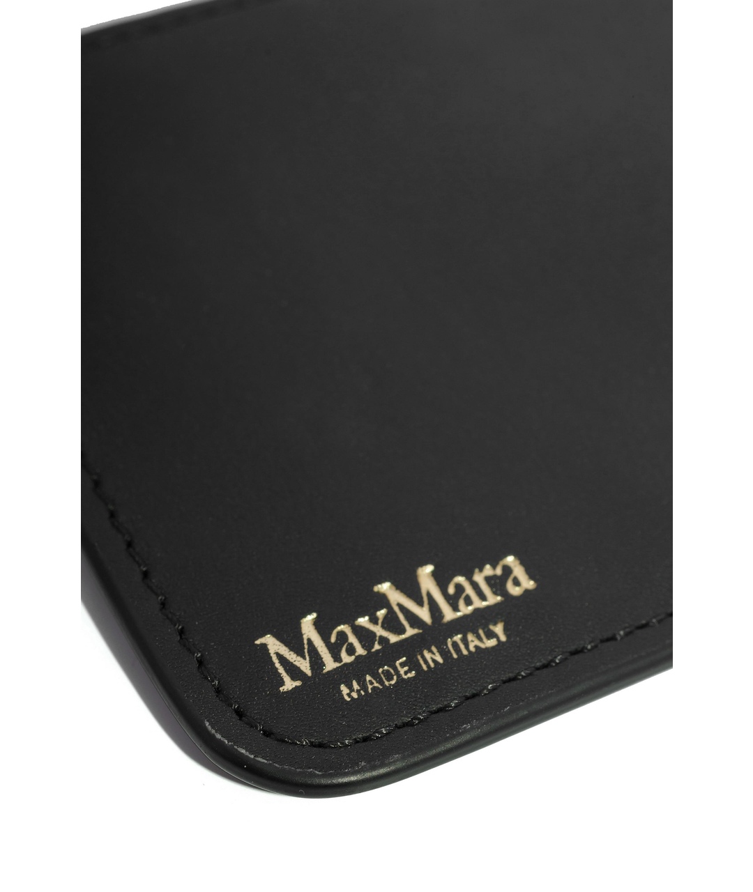 MAX MARA Черный кожаный кошелек, фото 4
