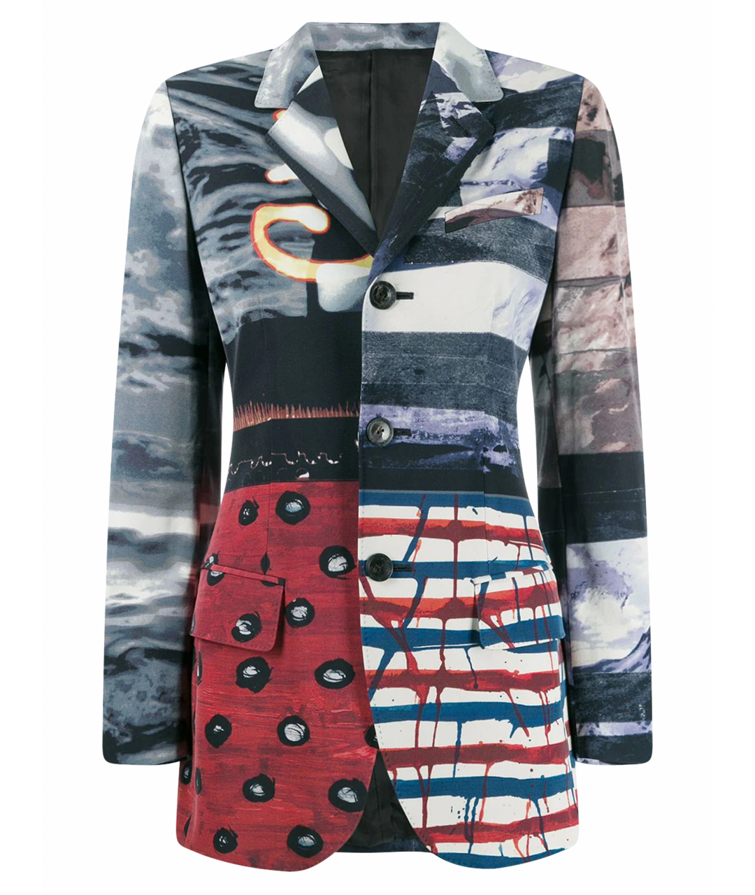 JEAN PAUL GAULTIER VINTAGE Мульти ацетатный жакет/пиджак, фото 1