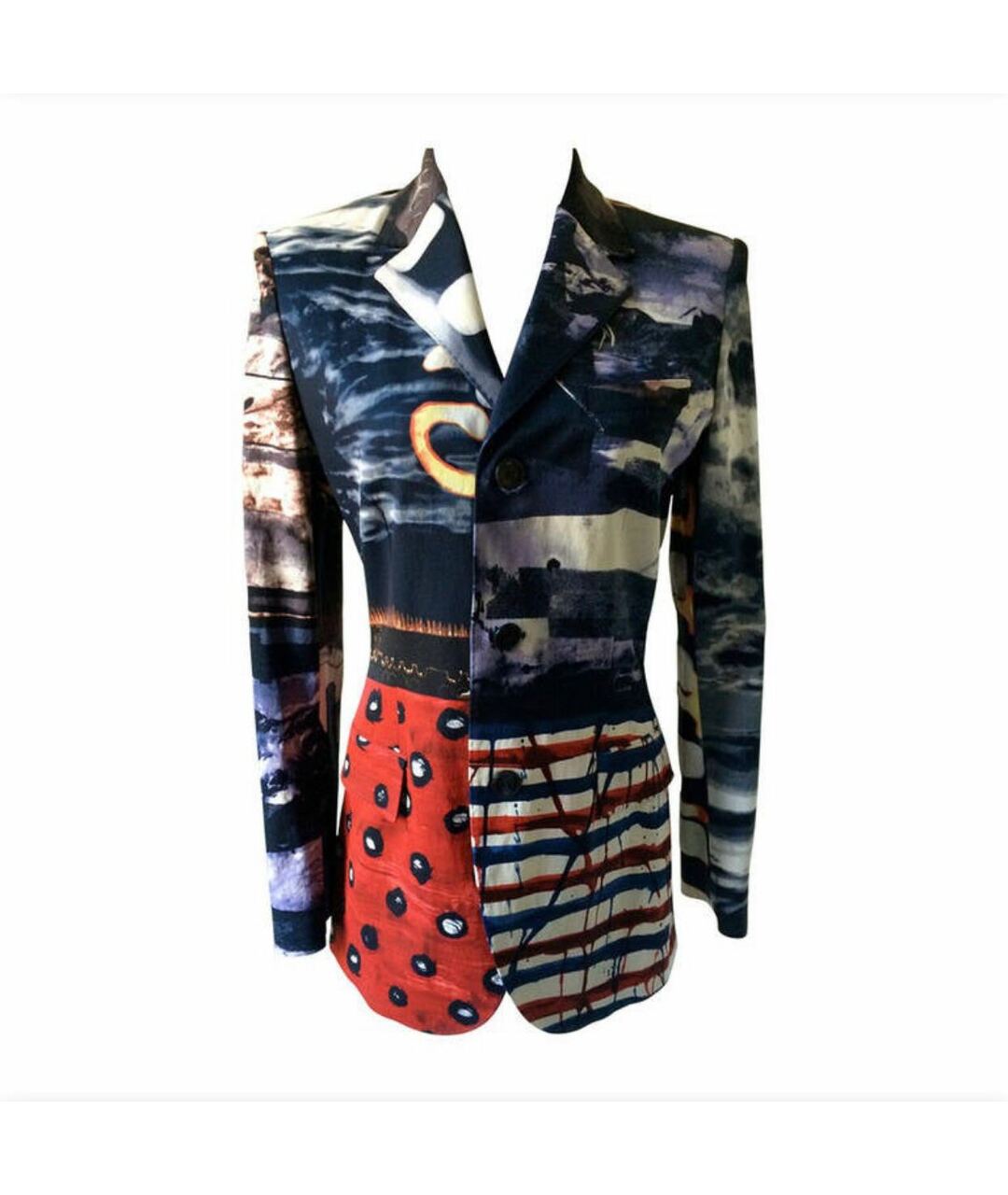 JEAN PAUL GAULTIER VINTAGE Мульти ацетатный жакет/пиджак, фото 5