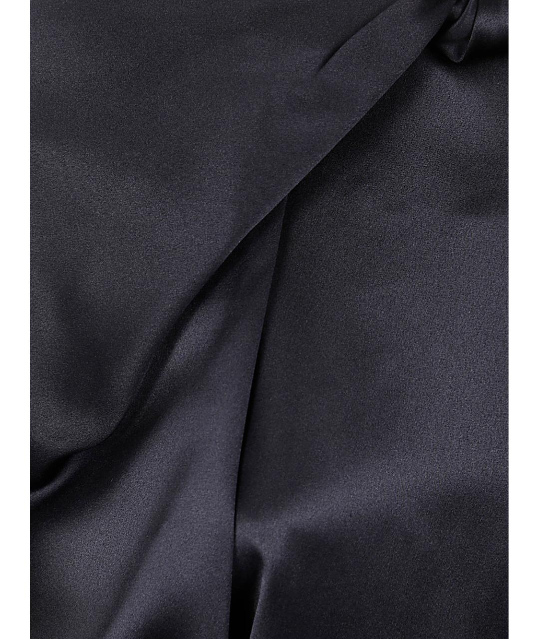 MAX MARA Черная шелковая рубашка, фото 3