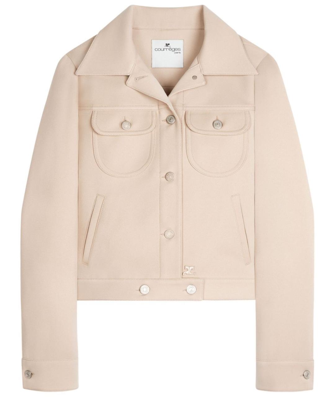 COURREGES Бежевая куртка, фото 1