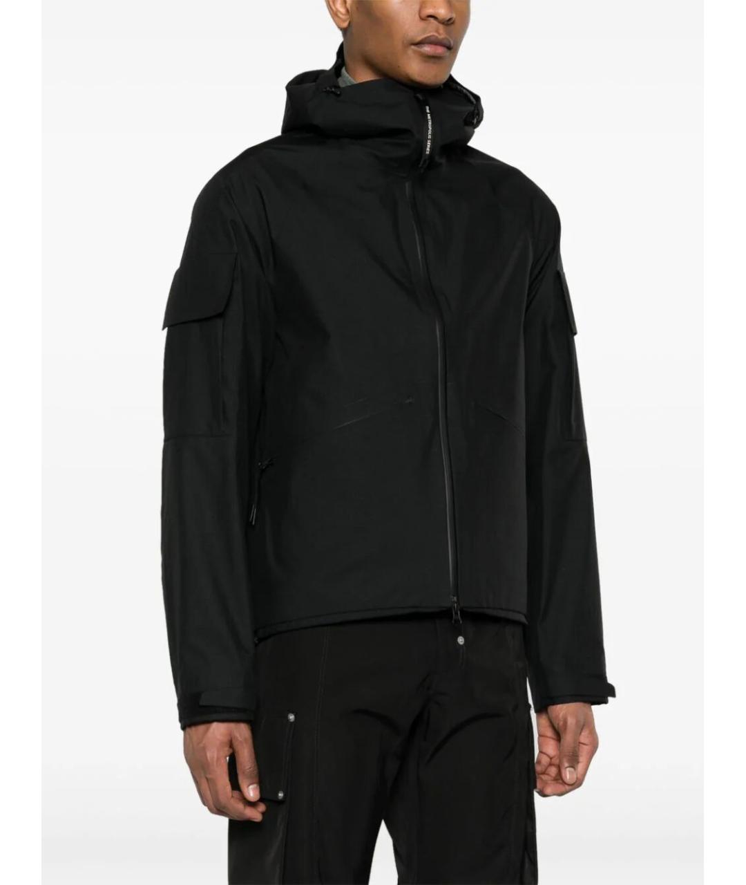 CP COMPANY Черная полиамидовая куртка, фото 3