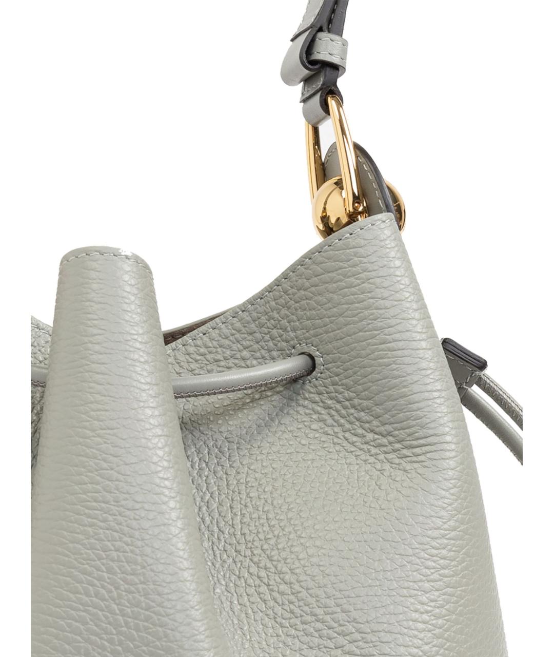 FURLA Зеленая кожаная сумка тоут, фото 5
