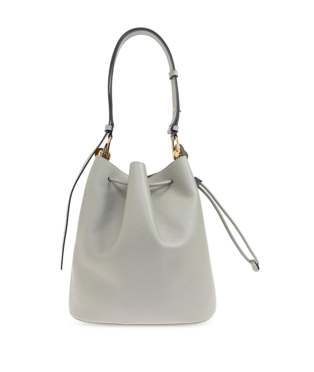 FURLA Зеленая кожаная сумка тоут, фото 3