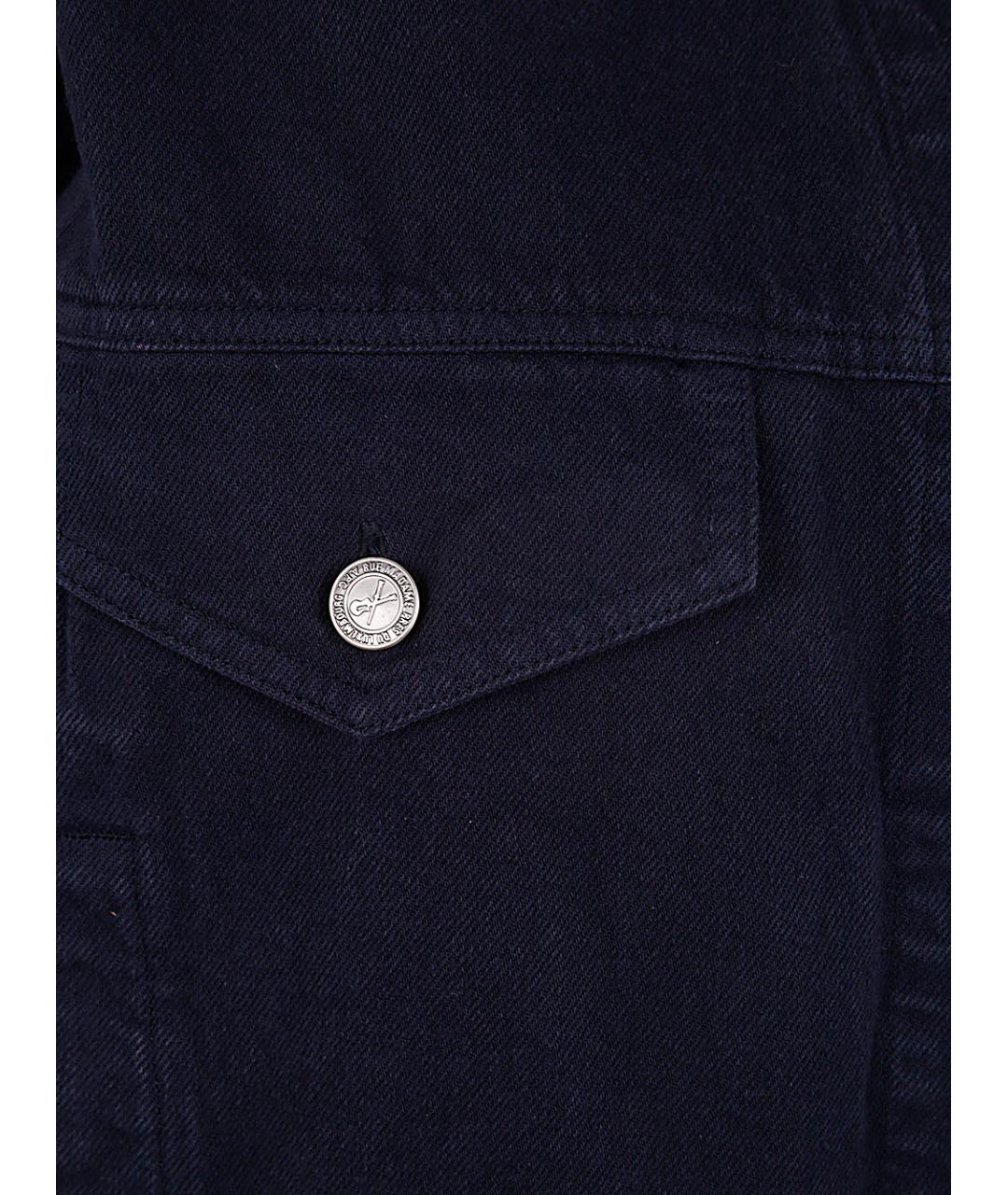 A.P.C. Темно-синяя хлопковая куртка, фото 3