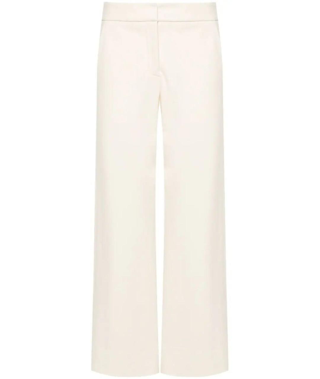 A.P.C. Бежевые полиамидовые прямые брюки, фото 1