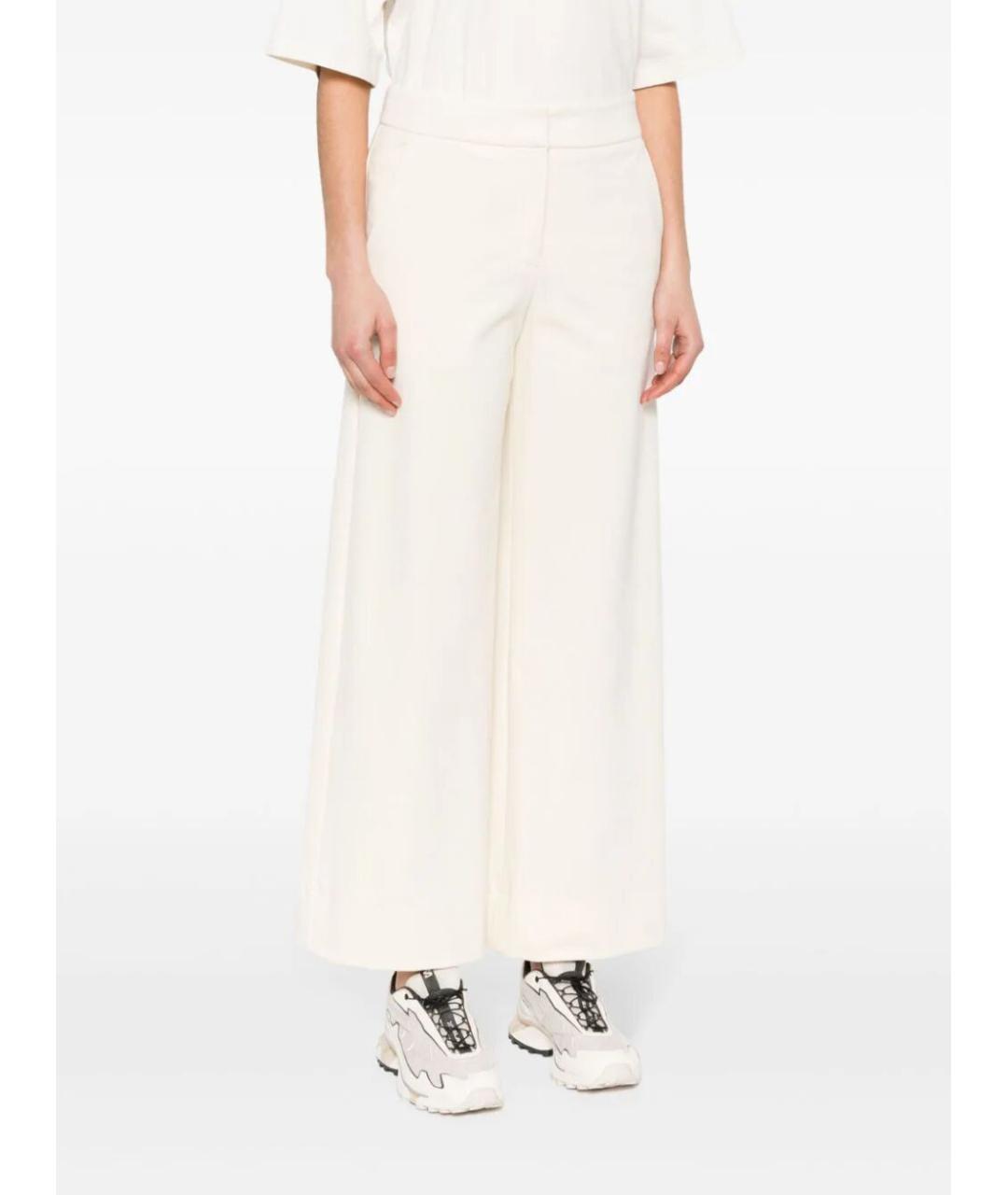 A.P.C. Бежевые полиамидовые прямые брюки, фото 4