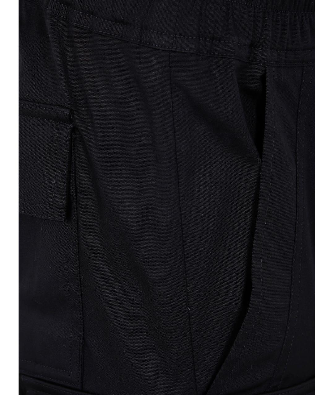 RICK OWENS Черные повседневные брюки, фото 3