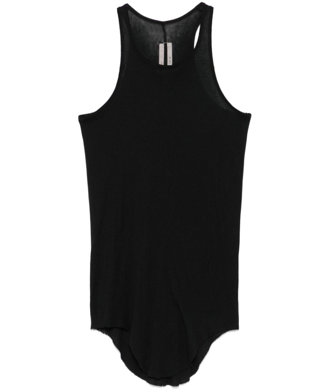 RICK OWENS Черное хлопковое боди, фото 4