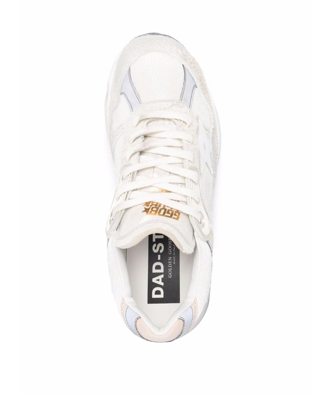 GOLDEN GOOSE DELUXE BRAND Белые замшевые кроссовки, фото 2