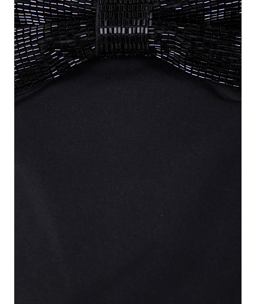 SELF-PORTRAIT Темно-синее полиэстеровое повседневное платье, фото 3