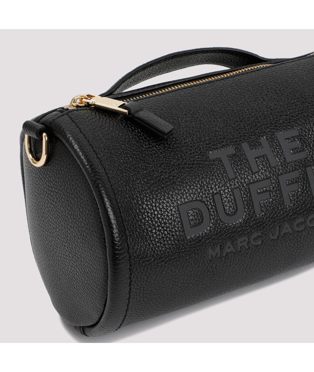 MARC JACOBS Черная кожаная сумка с короткими ручками, фото 5