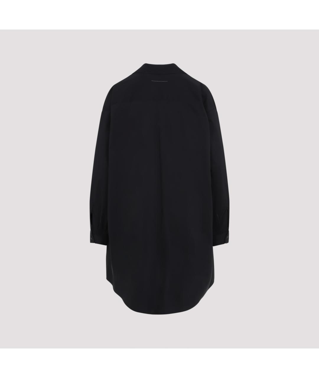 MM6 MAISON MARGIELA Черное повседневное платье, фото 3