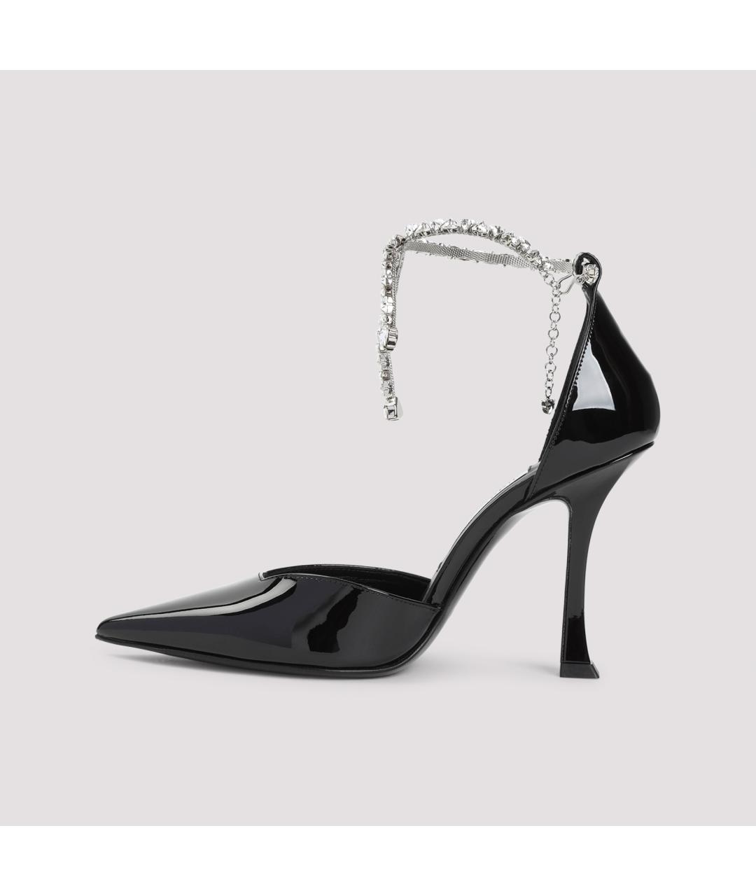 JIMMY CHOO Черные туфли из лакированной кожи, фото 3